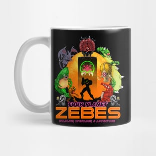 Tour Planet Zebes - Metroid Mug